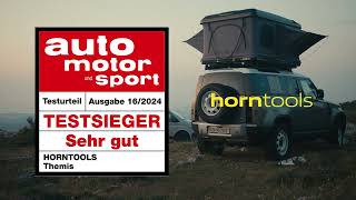 Hartschalen Dachzelt Themis  Testsieger bei Auto Motor amp Sport  Juli 2024 [upl. by Arola470]