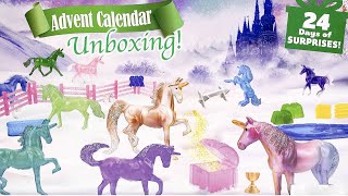 Breyer Horses Unicorn Advent Calendar  Unboxing [upl. by Notrem192]