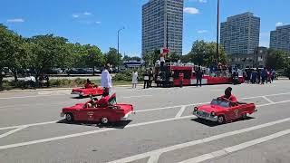 Bud Billiken Parade in Bronzeville 2024  Shriner Cars [upl. by Nanahs117]