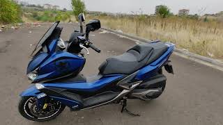 KYMCO XCITING S 400i ABS  EXHAUST SOUND  NOODOE MIVV EDITION 2021 [upl. by Walter675]