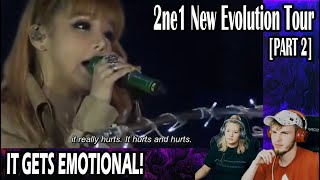 2NE1 LIVE NEW EVOLUTION TOUR IN SEOUL 2012 REACTION PART TWO [upl. by Placido780]