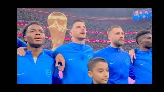 England National Anthem vs USA  FIFA World Cup Qatar 2022 [upl. by Erma]