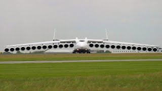 Взлёт Этого Самого Большого Самолета в Мире Поразит Вас Ан225 «Мрия» [upl. by Hluchy]