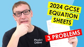 3 Problems with the 2024 GCSE Physics Equation Sheets [upl. by Batholomew368]