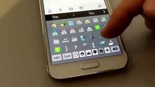 How to Use Emoji Galaxy S5 Galaxy S4 amp Galaxy Note 3 [upl. by Hannahc]