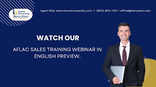 Aflac Sales Training Webinar in English Preview [upl. by Janessa854]