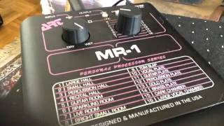 ART MR1 Digital reverb [upl. by Anirb]