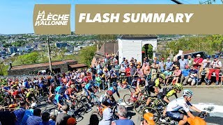 Flash Summary  La Flèche Wallonne 2018 [upl. by Lothair830]