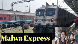 Malwa Express 12919🚃  Malwa Express Indore  Indore to katra train vaishnodevi [upl. by Judson]