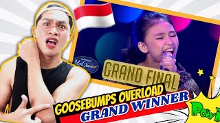 MUSIC ENTHUSIAST REACT TO ANNETH  EVERYBODY HAS A DREAM Indonesian Idol Junior 2018  NEIL GALVE [upl. by Naejeillib]