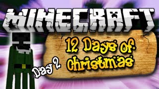 quotYES DIAMONDSquot 12 Days of Christmas Minecraft Special  Day 2 HD [upl. by Ttocs528]