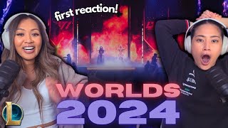 ARCANE Fans react to WORLDS 2024 Opening Ceremony  Reaction amp Review [upl. by Nodnab]