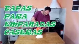 Tapas para empanadas Caseras Fritas [upl. by Ajax]