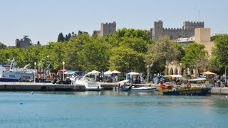 Rhodes Rodos Rhodos in the Greek Islands Greece HD [upl. by Ronica]