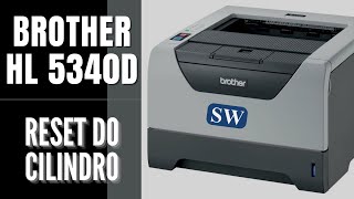 Como resetar cilindro da impressora Brother HL 5340D [upl. by Renruojos102]