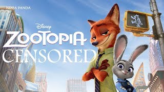 ZOOTOPIA  Unnecessary Censorship  Try Not To Laugh [upl. by Annayram646]