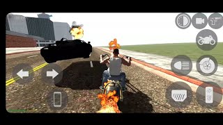 gost hantar bike 🏍 👌 car blast video😱😱😱supar bike 😱😱😱 indian car driving 3d game [upl. by Thacher]