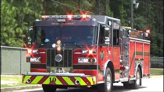 Lexington County Fire Service Engine 319 Responding to an Entrapment [upl. by Lorrayne177]