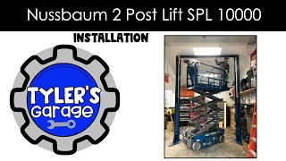 Installing the Nussbaum SPL 10000 Automotive Lift [upl. by Aneekan]