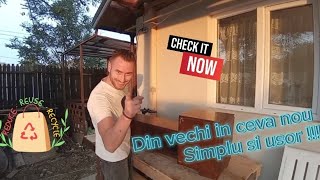 Din vechi in ceva nou  simplu si usor diy noptiera [upl. by Torbart]