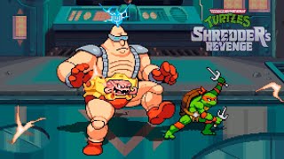 Raph VS Slash Krang Shredder  Teenage Mutant Ninja Turtles Shredder’s Revenge [upl. by Ahsitan]