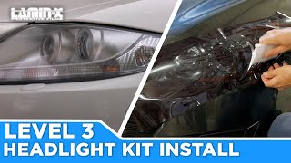 How to Tint Your Headlights  Laminx Level 3 Precut Kits [upl. by Annej924]