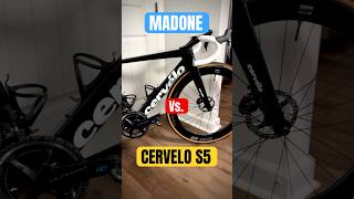 Madone Vs S5 🤔 trek cervelo roadbike [upl. by Uziel]