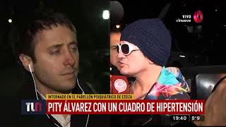 Pity Álvarez está con un cuadro de hipertensión [upl. by Rutherfurd]