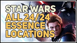 All Essence Locations Star Wars Jedi Fallen Order [upl. by Ellimahs]