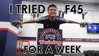 I tried F45 for a week  heres what happened [upl. by Chlori]