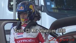 Tests Catalunya Sébastien Loeb C3 WRC [upl. by Anderer299]