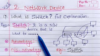 What is Switch full Explanation  Computer Networking [upl. by Eifos]