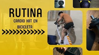 🔥 CARDIO HIIT EN BICICLETA 🔥  mtb verano [upl. by Anirhtak]