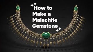 Substance Painter Tutorial  How to Create a Realistic Malachite Gemstone Texture [upl. by Zelten]