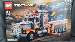 Lego Technic HeavyDuty Tow Truck 42128 speed build and demonstration [upl. by Erasmo]