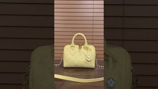 LV Speedy Bandoulière 20 Yellow Monogram lv lvbag lvaddict lvlover lvspeedy luxury leather [upl. by Clovis]