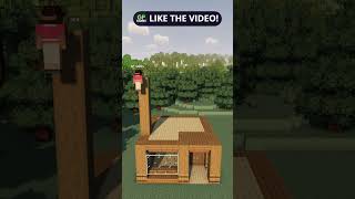 Minecraft Spruce House Tutorial🏠 [upl. by Naek]