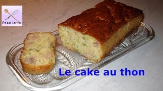 Recette facile et rapide du cake au thon idéal pour un piquenique 🌞 [upl. by Naresh116]