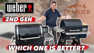 Weber Smokefire 2nd Gen vs Traeger Pellet Grills Is this the best grill for under 1000 [upl. by Rede927]