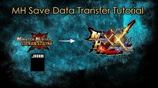 Import MHGen Savedata to MHXX [upl. by Etem155]