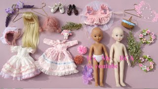 16 BJD Doll Clothes Ruby Red Create Your Dream Dolls Dress Up [upl. by Alyl]