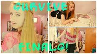 Survive Finals Makeup Hair Outfit  Tips [upl. by Ellenig663]