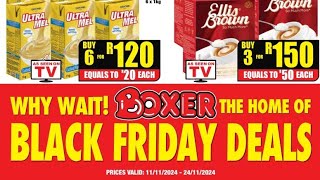 BLACK FRIDAY DEALS AT BOXER DONT MISS OUT 🫣VALID TILL 24 NOVEMBER 2024 [upl. by Lubet]