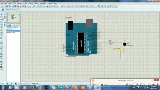 ARDUINO SIMULATION IN PROTEUS 8 ISIS TUTORIAL 01 [upl. by Gagne]