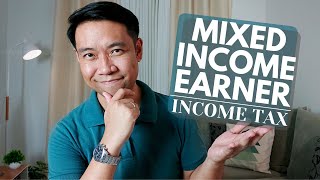 How to Compute Income Tax of Mixed Income Earner TRAIN Law [upl. by Izogn751]