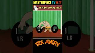 Weight Lifting Droopy vs Spike 🏋  Tex Avery ᴴᴰ [upl. by Phillada]