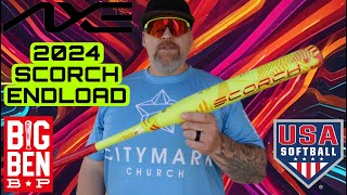 2024 AXE Scorch Endload USAASA Slowpitch Softball Bat [upl. by Magocsi]