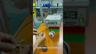 Pushable Pullable SC fiber optic patch cord Flex Test [upl. by Scurlock438]