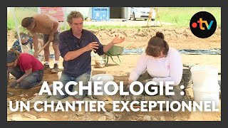 Archéologie  un chantier de fouilles exceptionnel en Dordogne [upl. by Dinnage]