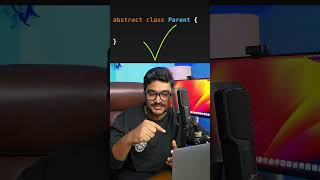 Java Interview Short 8  why abstract class is used  No Abstract method usecase  javainterview [upl. by Zales]